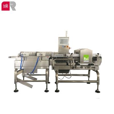 China Food metal detector .needle metal detector RL-IMD01 Shanghai Rui Packing Automatic Check Weigher and tunnel metal detecting machine for small food package for sale