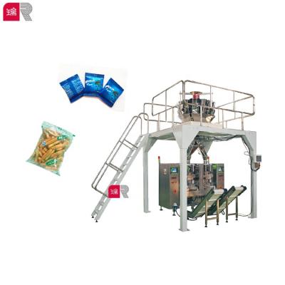 China Direct Food RUI PACK Factory Supply RL422 Automatic Vertical Twin Packing Machine For Pellet Biscuit Product for sale