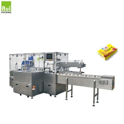 China RUI PACK Factory Supply R-80 Automatic High Speed ​​Paper Carton Box Packing Machine For Biscuit And Bread for sale