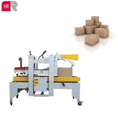 China RC-50 Automatic Food Carton Box Strip Sealer Sealing Machine for sale