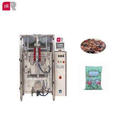 China Easy operation and high efficiency RL620 automatic vffs small pouch/sachet packing machine with multihead weigher for sale