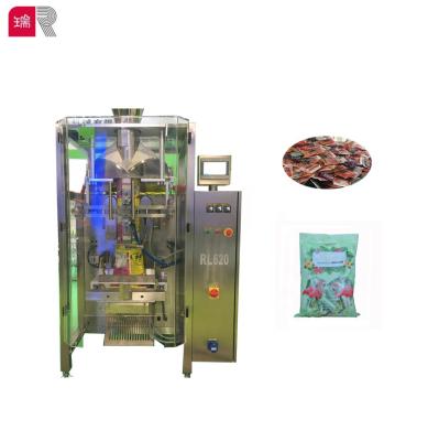 China Easy operation and high efficiency automatic vffs pneumatic packing machine RL620 with multihead weigher for small pouch/bag for sale