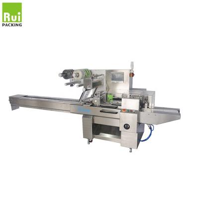 China Food RUI PACK RHBBL430 Automatic Horizontal Pillow Bag Packing Machine For Bread And Noodles for sale