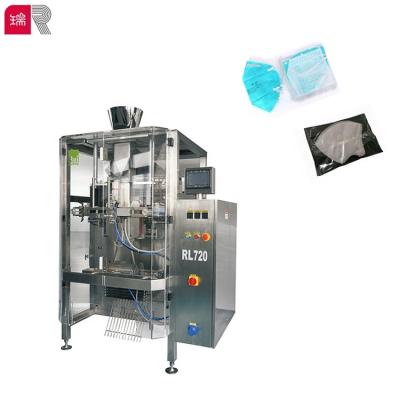 China RL720 Fully Automatic Commodities Pneumatic Face Mask Packing Machine With Counting And Conveying System For N95 Mask for sale