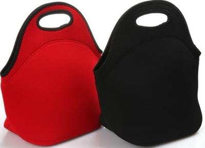 China Hot-selling Fancy nice Picnic bag Neoprene Lunch bag with handles Neoprene Cooler bag for sale