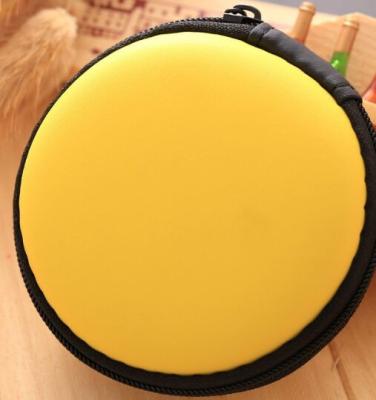 China Hot selling Fashionable High quality EVA Wallet Fancy Purse Coin purse with zipper Fashion wallet in Round shape for sale