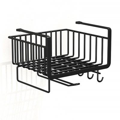 China Viable Under Cabinet Shelf Basket Metal Under Shelf Hanging Basket Metal Basket Shelf For Office for sale