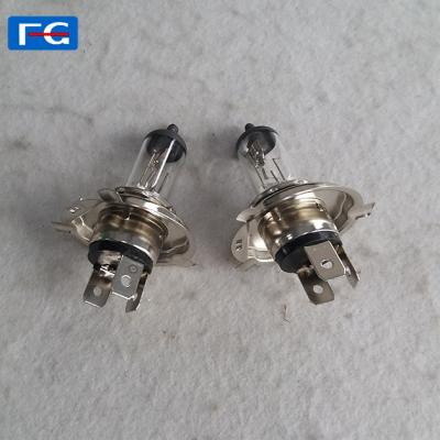 China Auto Glass Automotive Lamps Bulb H1 H3 H4 H7 Car Halogen Bulbs In Cars for sale