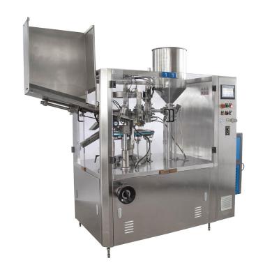 China Chemicals Lubrication Oil Fill Seal Equipment Aluminum Tube Piston Ointment Fill Sealing Machine for sale