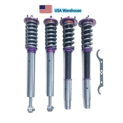 China Free Shipping USA 32 Way Monotube Adjustable Shock Absorbers Full Struts Coilovers Kits For Mercedes Benz S Class W220 Universal for sale