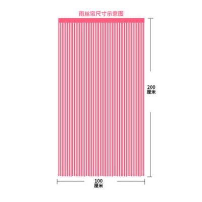 China Luxury Thicken 1*2m Balloon Curtain Birthday Party Background Wall Christmas Celebration Decoration And Layout Supplies Rain Silk for sale