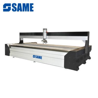 China Metal / Smaller CNC Glass / Marble / Rubber / Ceramic Waterjet Cutting Machine 50HB-1616 for sale