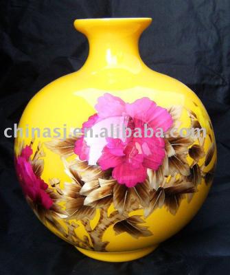 China WRYCW200 ceramic cheap vase WRYCW200 ceramic wheat straw flower vase for sale