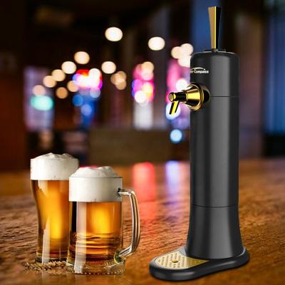 China Make Creamy Beer Bubbles Magic Electric Beer Foamer Smart Barware Beer Server Making Sonic Foamer Beer Aerator for sale