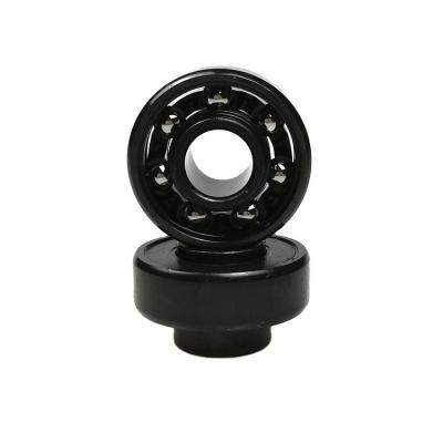 China Adult High Precision 608RS With Integrated Spacer Bearing For Skateboard And Longboard for sale