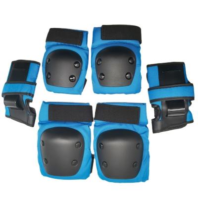 China EffEffectively Relieve Pain Of Impact Blue Color Elbow Knee Wrist Protective Guards For Outdoor Sports for sale