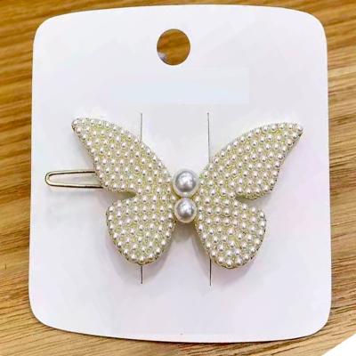 China High Quality Hair Dressing Alloy Pearl Beads Hair Accessories Hair Clips For Women Lady for sale