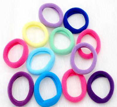 China Children's Hair Seamless Elastic Rope Ties Yoga Hair Band Korean Version Hair Colored Elastic Hair Bands for sale