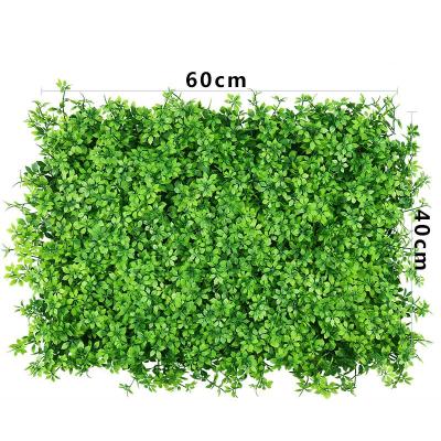 China Plant Wall Boxwood Hedge Waterproof Wholesale Decorative Green Artificial Maple Leaf For Green Exterior Wall AP18322 for sale