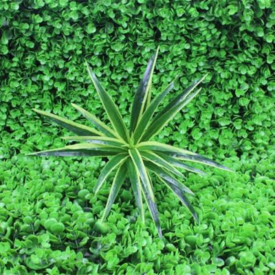 China Waterproof 3 Colors 25cm Artificial Leaves Plant Leaves Wholesale Decorative Plastic Fake Plants For Garden And Home Large AP18340 for sale