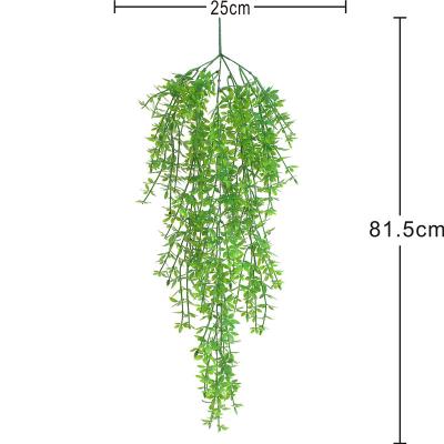 China Waterproof 81.5cm Wholesale Decorative Artificial Hanging Plants Dropping Plant For Garden And Home Decoration AHP2036 for sale