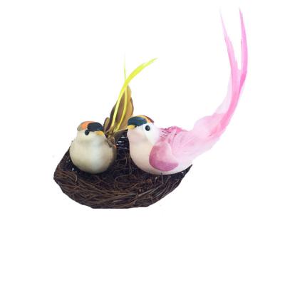 China Feather Feather Festive Bird and Flower Arrangement and Wedding for sale