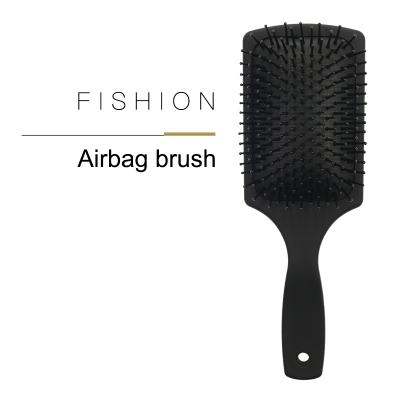 China Professional Ceramic Ionic Square Hair Cushion Hair Styling Brush Anti-static Brush For Curly Hair for sale