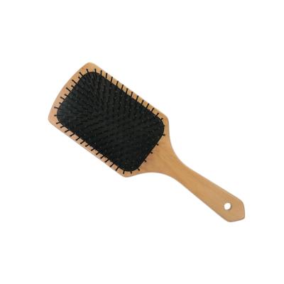 China High Quality Home Air Cushion Nylon Pins Bubble Natural Wood Hair Brush for sale