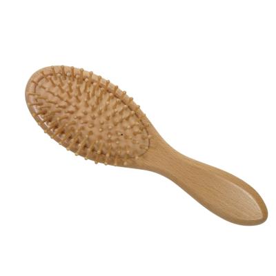 China High Quality Home Air Cushion Nylon Pins Bubble Natural Wood Hair Brush for sale