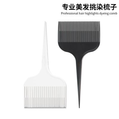 China Barber Styling Cutting Tools Custom Logo Barber Styling Cutting Tools Custom Multi Color Logo Hair Comb Salon Rat Tail Comb For Dye Hair Starter Comb for sale