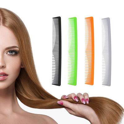 China Salon Barber Styling Cutting Tools Private Label Salon Carbon Fiber Anti Static High Temperature Resistant Cutting Comb, Durable Plastic Hairdressing Styling Comb for sale