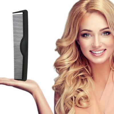 China Salon Logo Salon Supplies Hair Barber Combs Durable Flexible Barber Private Cutting Comb for sale