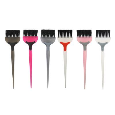 China Comfortable Custom Plastic Logo Rat Tail Salon Dye Brush Styling Hair Dye Brushes Dye Comb for sale