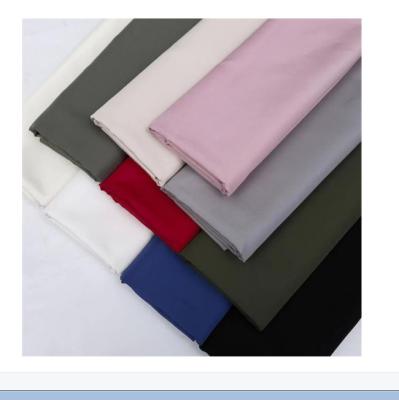 China Shiny Durable Low Elasticity Spring Yafang Lining Waterproof  Breathable Fabric for sale