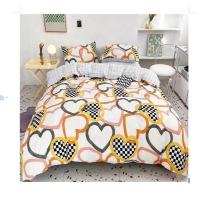 China Sustainable Home 100% Cotton Printing Textile Quilt Cover Sheet Pillow Cover for sale