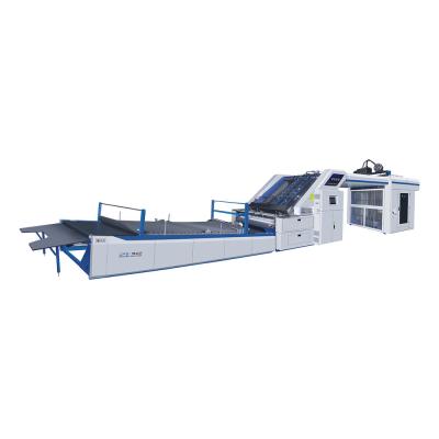 Cina GFS1500 Corrugated Laminating Machine Lead Edge Feeding Top Sheet Aligner Digital in vendita