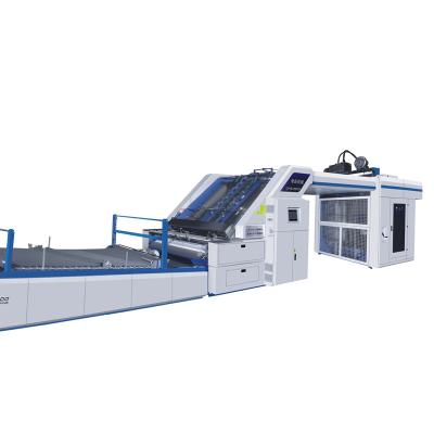 China GFS1500 Automatic Corrugated Sheet Pasting Machine Corrugated Carton Box Making Flute Laminator Machine for sale