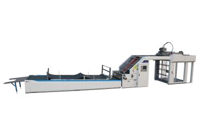 China Automatic Flute Laminator Machine Litho Laminating Machine Mounting Machine GFM-1200 for sale