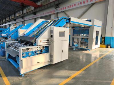 China GFS 24000pcs/Hour Litho Laminator Overlap Feeding Cardboard Corruaged Paper Laminating Machine for sale