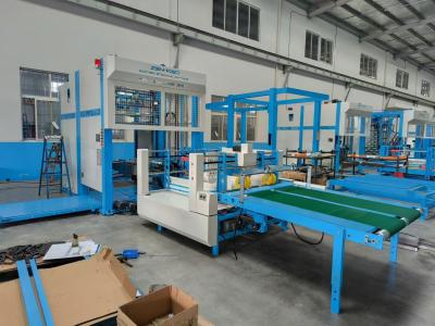 China Hochgeschwindigkeits-Automatische Staplermaschine zur Herstellung von Wellpappe mit Flötenlaminierer zu verkaufen