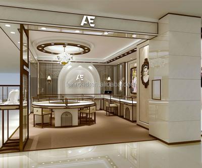 China Ring Neckless Jewelry Display Showcase and Retail Store Fashion Shop Window Display and Luxury Display Cabinet for sale