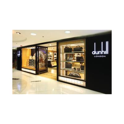 China Modern Shop Window Display Fixtures Watch Store Interior Design Shop Glass Showcase for sale