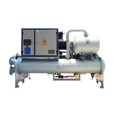 China Low Temperature 30~-40 Degree Water Cooling System Luxury Screw Chiller for sale