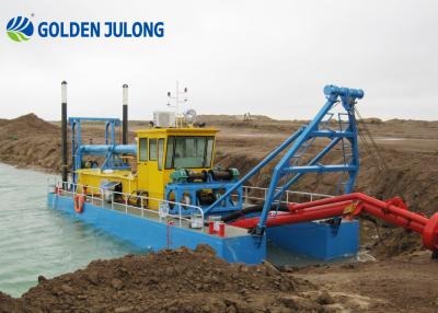 China Dredger de aspiración a chorro personalizado / Dredger Julong 500 M3/Hr 224 Kw en venta