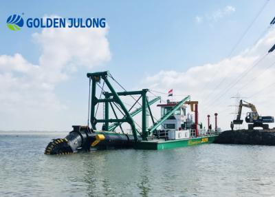 China Large River Dredging Machine Cutter Suction Dredging Equipment JLCSD500 for sale