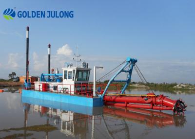 China Customized Lake River Cutter Suction Dredger JLCSD300  Auger Suction Dredger for sale