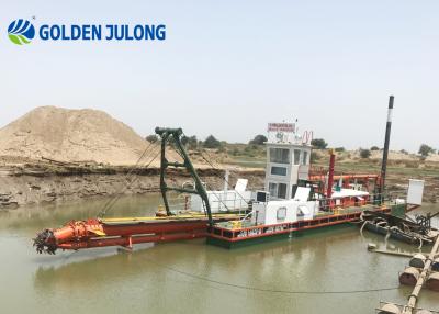 Cina JULONG JLCSD300 Cutterhead Suction Dredge / Sand Dredging Boat per le vostre sfide di dragaggio in vendita