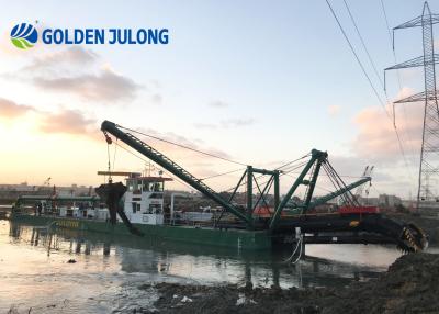 China Julong Dredger JLCSD500 Cutter Suction Dredger met romp van CCSB Marine Standard Steel Te koop