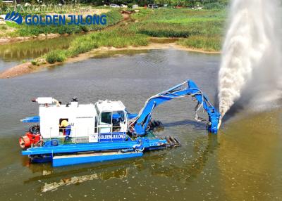 China JLAME450 Amphibious Multipurpose Dredger With Crawler With Flexible Movement And Turning for sale