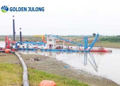 China 3500 M3/H Suction Dredger Ship JLCSD500 With Running Continuity for sale